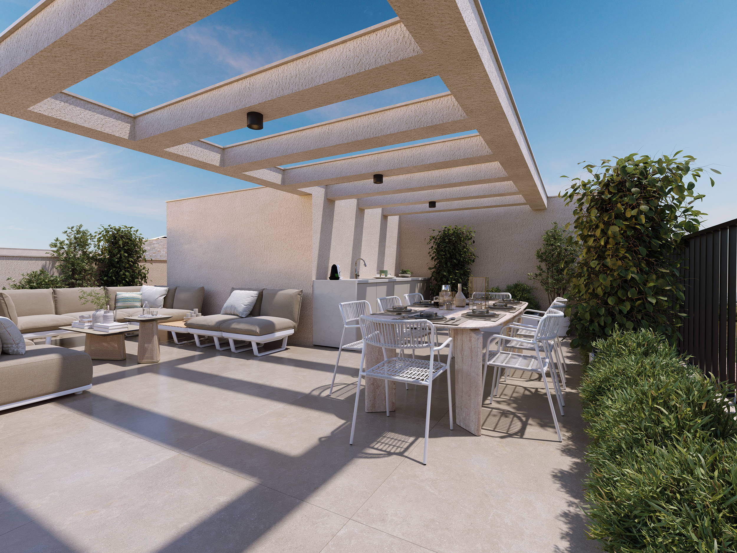 TWO BEDROOM (ROOF GARDEN) APARTMENT - KITI