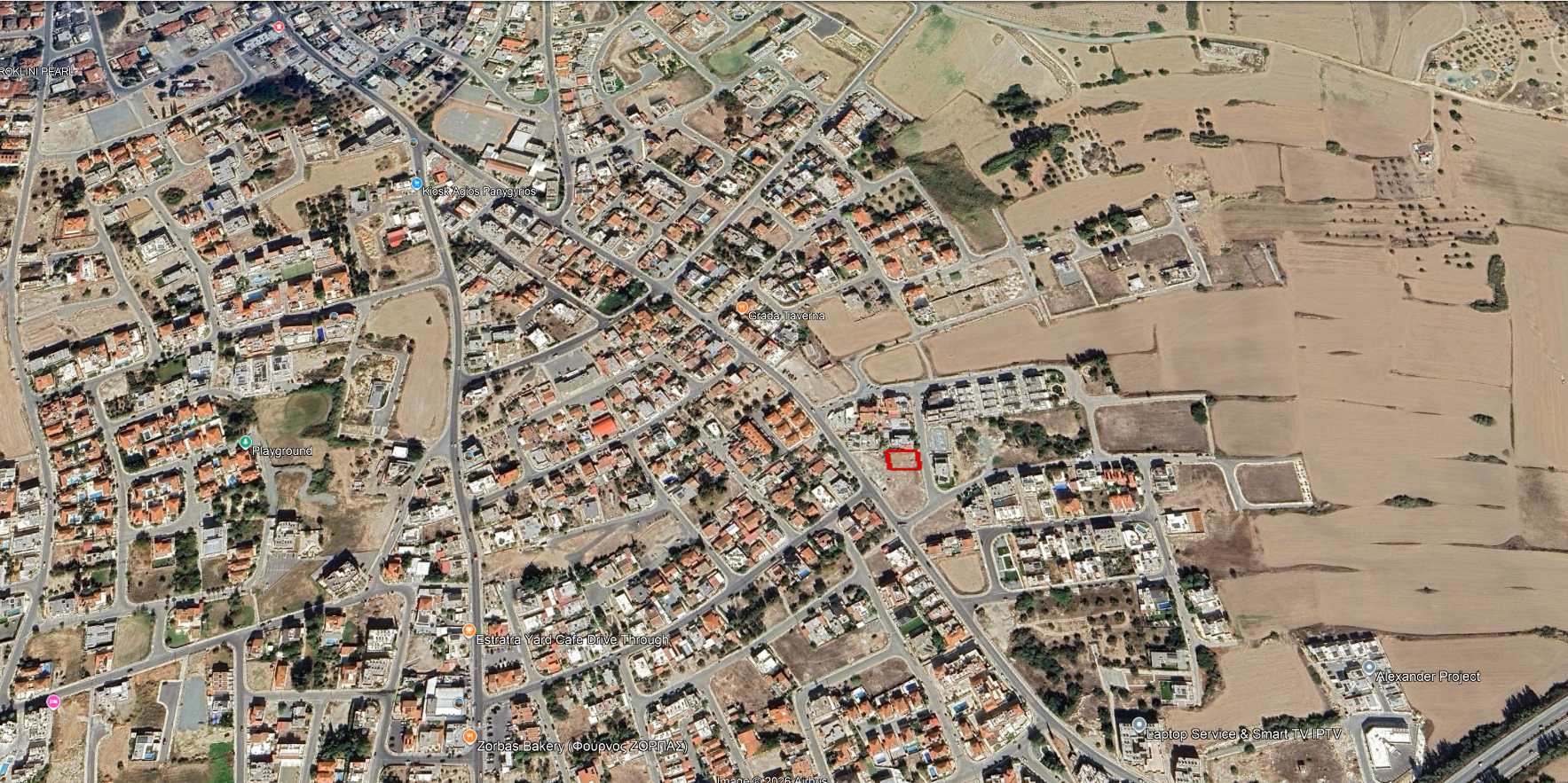 HALF PLOT  FOR SALE IN OROKLINI 