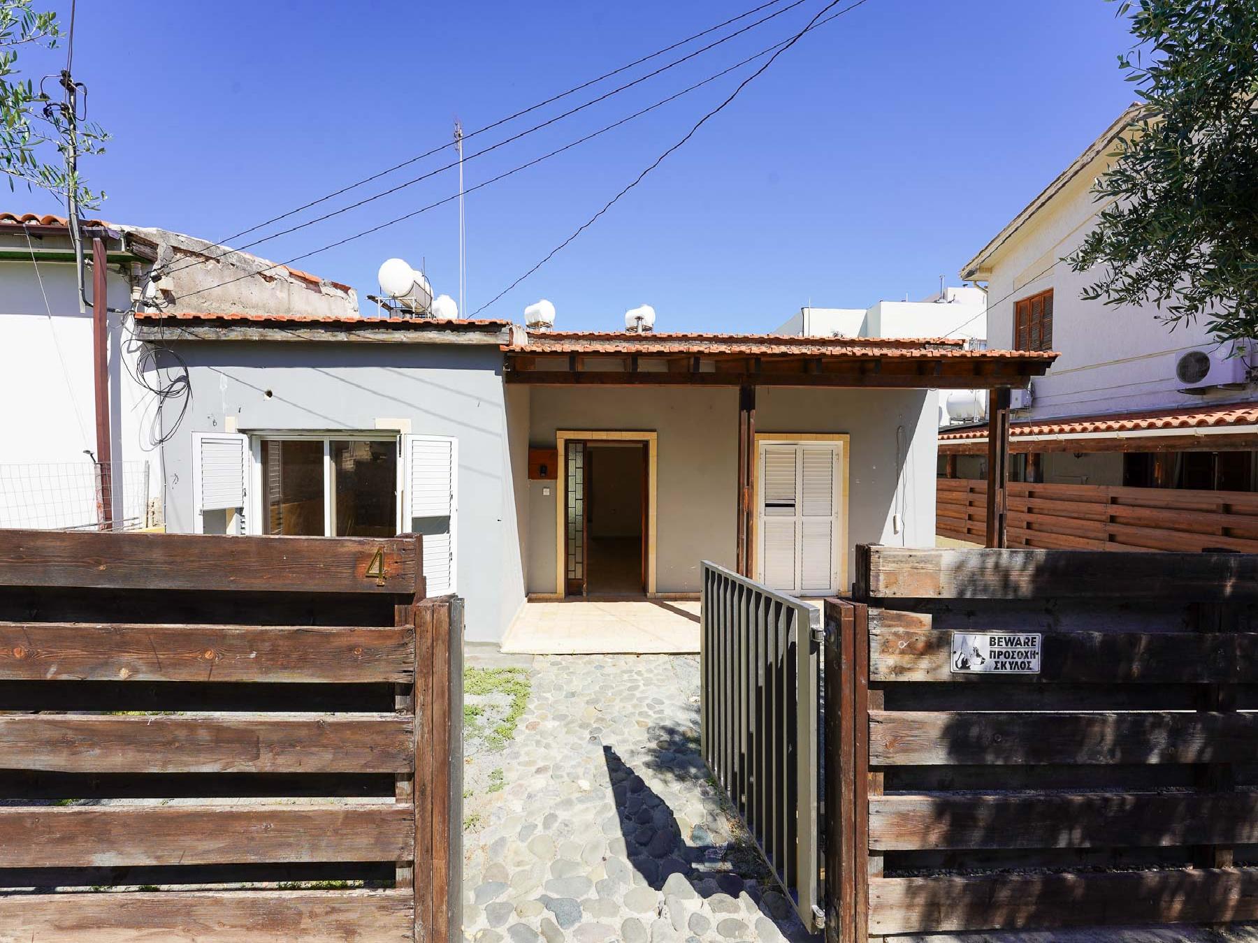 TWO BEDROOM SEMI-DETACHED HOUSE FOR SALE IN NICOSIA-AGLANTZIA
