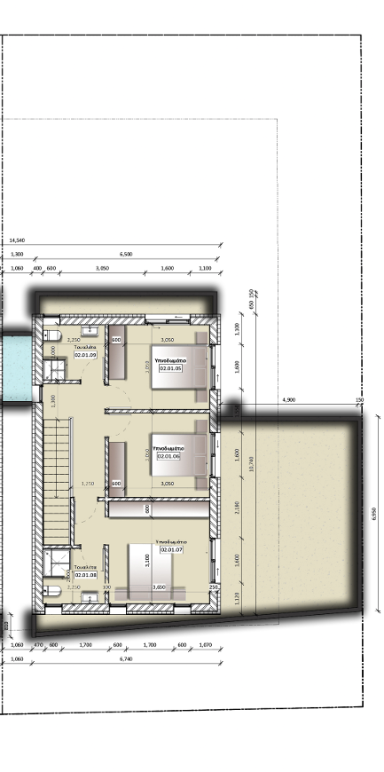 THREE BEDROOM VILLA - PERVOLIA 