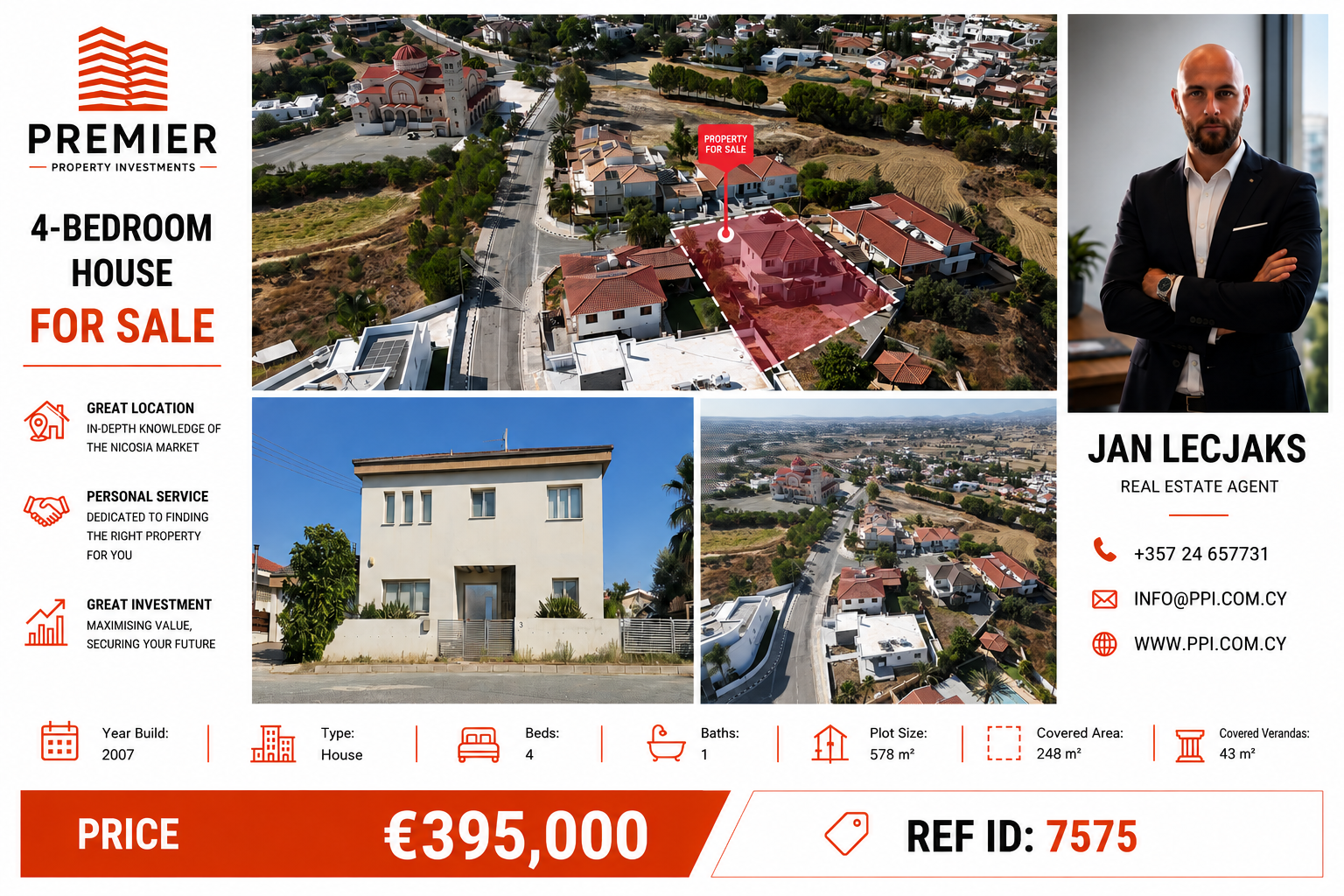 FOUR BEDROOM HOUSE FOR SALE IN NICOSIA-ANAGIA