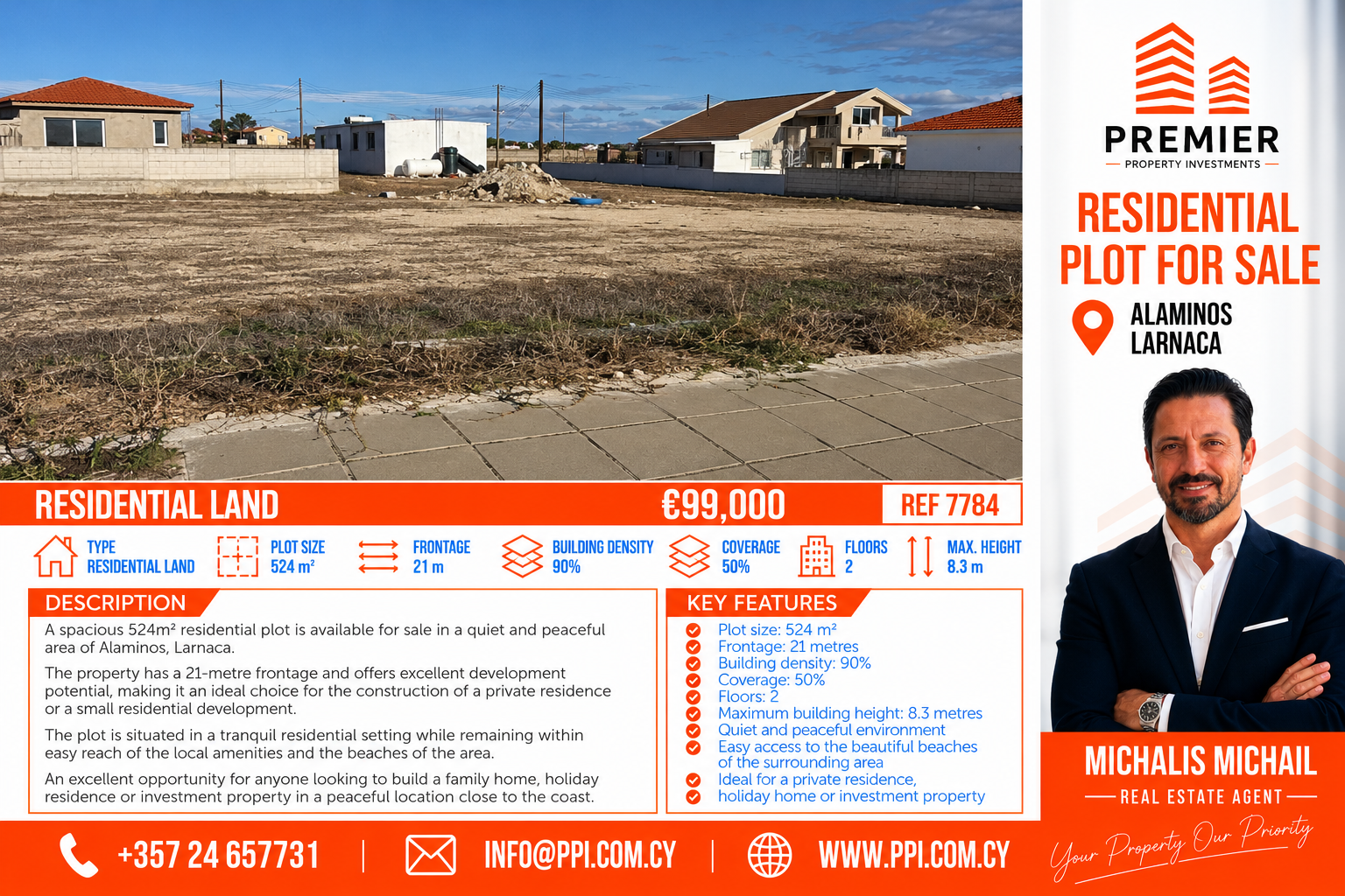 PLOT FOR SALE - ALAMINOS 